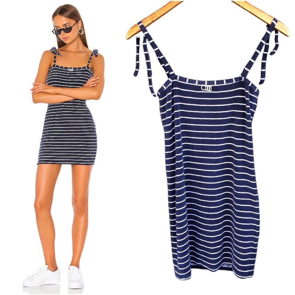 Solid & Striped | Blue & White Striped Mini Dress NWT